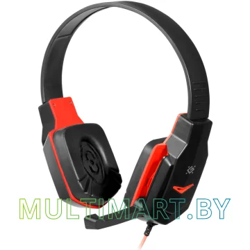 Наушники Defender Warhead G-320 (черный/красный)